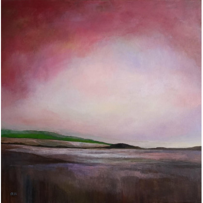 Paulina Lebida - obrazy akryl - Początek wiosny  - obraz akrylowy 60/60 cm foto #4