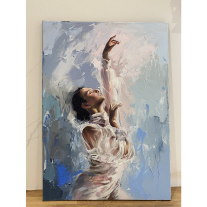 Jolanta Strzelczyk - obrazy olejne - LEKKOŚĆ SERCA foto #3