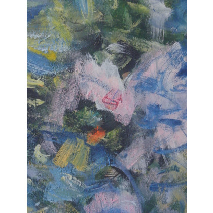 Eryk Maler - obrazy olejne - Niebieski, 70x100 foto #1