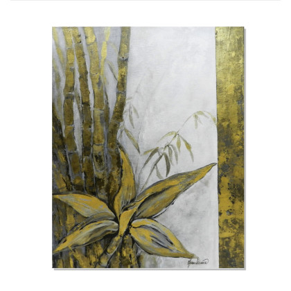 Jolanta Frankiewicz - obrazy akryl - Złoty bambus - obraz akrylowy foto #1