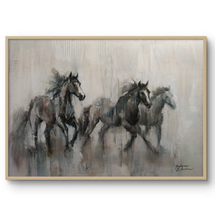 Determinacja, Justyna Zielonka, obrazy olejne