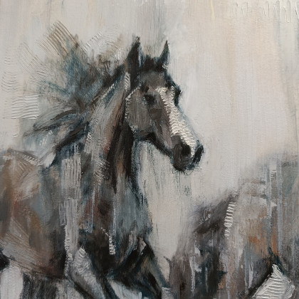 Justyna Zielonka - obrazy olejne - Determinacja foto #3