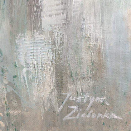 Justyna Zielonka - obrazy olejne - Skąd przychodzimy foto #3