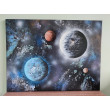 Kosmos - Akryl na płótnie 60x80