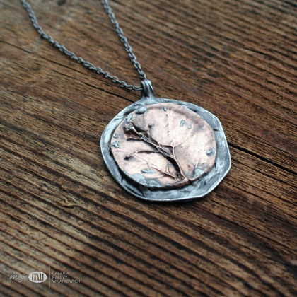 Moje MW - wisiory - Polna roślinka w miedzi foto #3