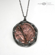 Polna roślinka w miedzi