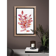 LISTKI RÓŻ/POMARAŃCZ A4 - AKWARELA