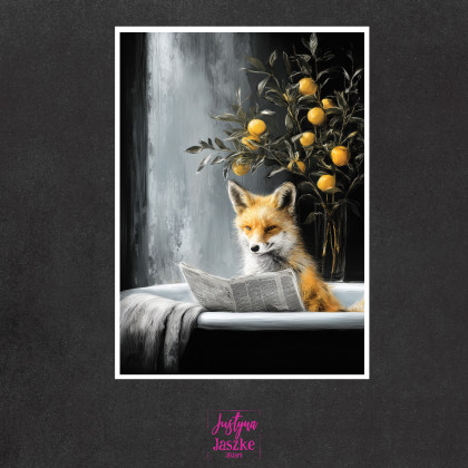 Justyna Jaszke - Grafika cyfrowa - Złote SPA - zestaw 9 grafik 15x21 cm foto #2