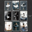 Baletnice - zestaw 9 grafik 15x21 cm