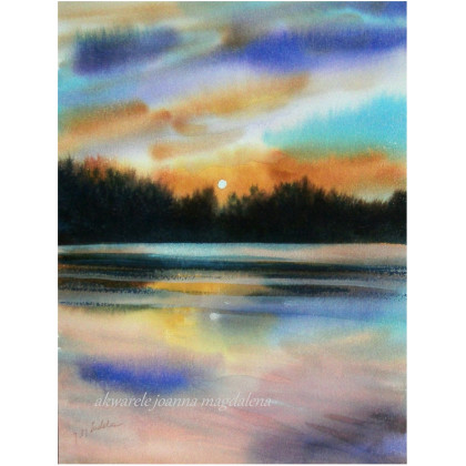 Prostota, Joanna Magdalena, obrazy akwarela