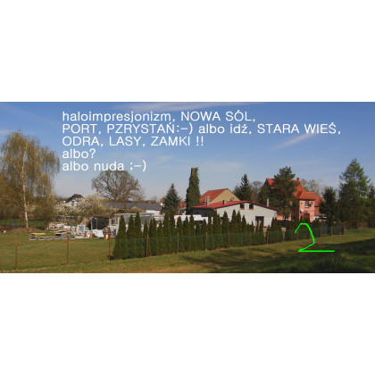 Eryk Maler - obrazy olejne - Stół w ogrodzie foto #1