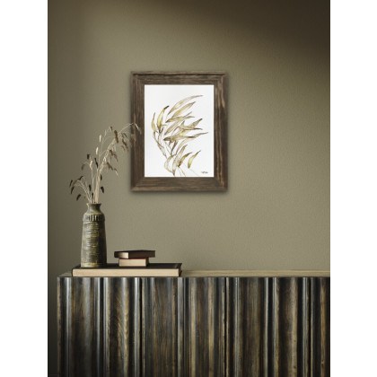 Marta Hajduk-Pawlica - obrazy akwarela - Listki nude A4 - akwarela foto #2