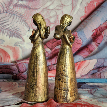 Justyna Jaszke - rzeźby - 2 anioły Nadziei i Marzenia rzeźba z gipsu foto #3