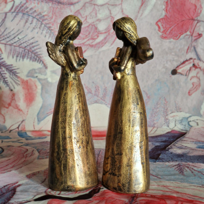 Justyna Jaszke - rzeźby - 2 anioły Nadziei i Marzenia rzeźba z gipsu foto #4