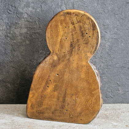 Justyna Jaszke - rzeźby - Rzeźba Złotej Matki Boskiej wys. 15,3 cm foto #3