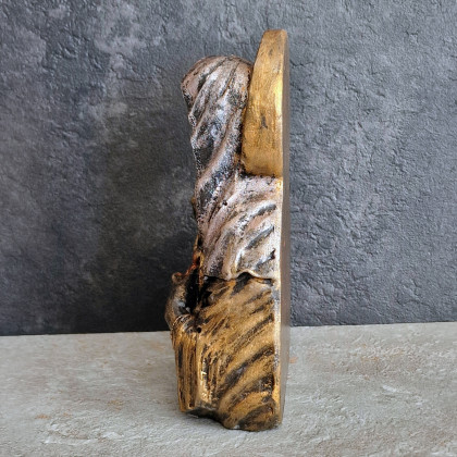 Justyna Jaszke - rzeźby - Rzeźba Złotej Matki Boskiej wys. 15,3 cm foto #4