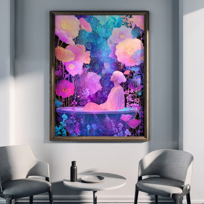 Justyna Jaszke - plakaty - Magiczna kąpiel - grafika na plakacie na A3 foto #1