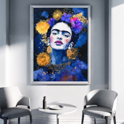 Justyna Jaszke - plakaty - Frida wieczorową porą - grafika na plakacie na A3 foto #1