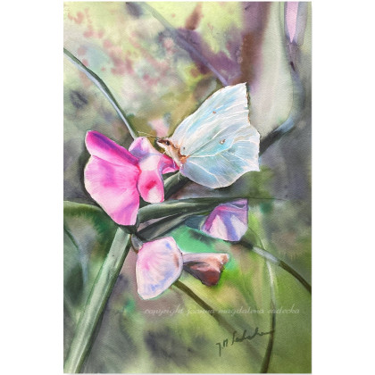 Pod osłona dnia, Joanna Magdalena, obrazy akwarela