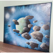 Asteroidy - Akryl na płótnie 50x60