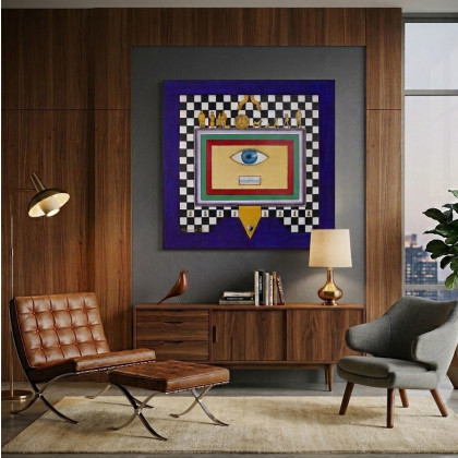 Izabela Łęcka to to nie jest, Aleksandra Semeniuk , obrazy akryl