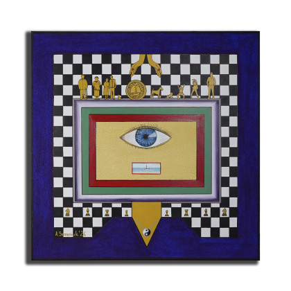 Aleksandra Semeniuk  - obrazy akryl - Izabela Łęcka to to nie jest foto #1