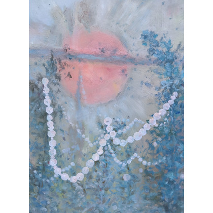 Elżbieta Goszczycka - obrazy olejne - Drzewa i perły foto #4