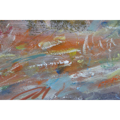 Eryk Maler - obrazy olejne - Most Waterloo - Londyn, rano foto #2