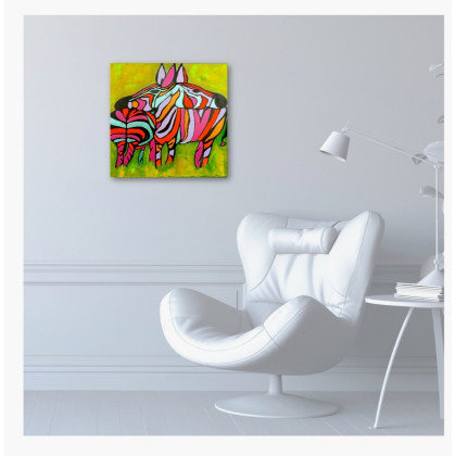 Ewa Mościszko - obrazy akryl - Barwy miłości foto #4