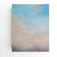 Ptaki  - obraz akrylowy 50/40 cm