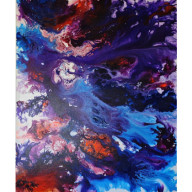 Duży obraz abstrakcja 100x120 cm