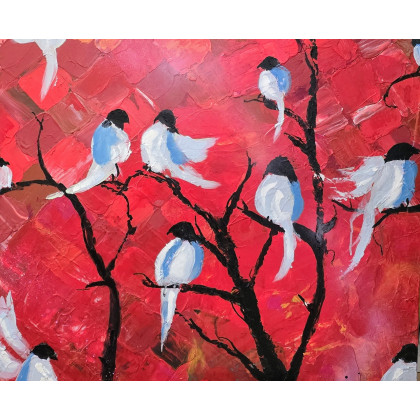 Ploteczkowo, Ewa Mościszko, obrazy akryl