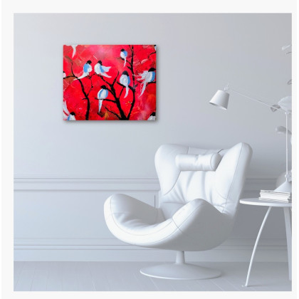 Ewa Mościszko - obrazy akryl - Ploteczkowo foto #1