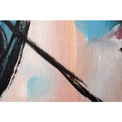 Rafal Stach - obrazy akryl - This One Moment 65x80 foto #1