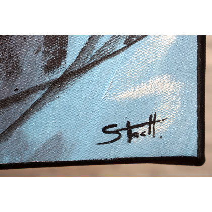 Rafal Stach - obrazy olejne - Amy-A Note from the Heart 80x100 foto #2