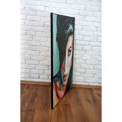 Rafal Stach - obrazy olejne - Amy-A Note from the Heart 80x100 foto #3