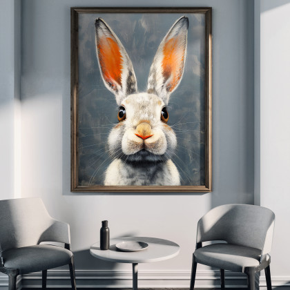 Justyna Jaszke - plakaty - Zając - grafika na plakacie na A3 foto #2