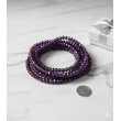 Bransoletka Kryształowa - Głęboki Fiolet (Amethyst Glow)
