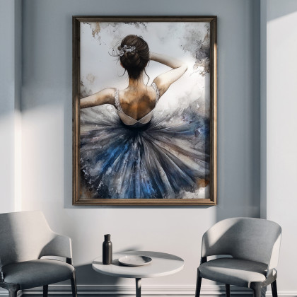 Justyna Jaszke - plakaty - Baletnica 2 - grafika na plakacie na A3 foto #1