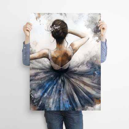 Justyna Jaszke - plakaty - Baletnica 2 - grafika na plakacie na A3 foto #2