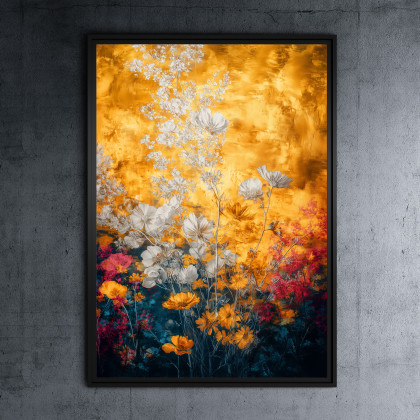 Jesienny poranek - grafika na plakacie na A3, Justyna Jaszke, plakaty