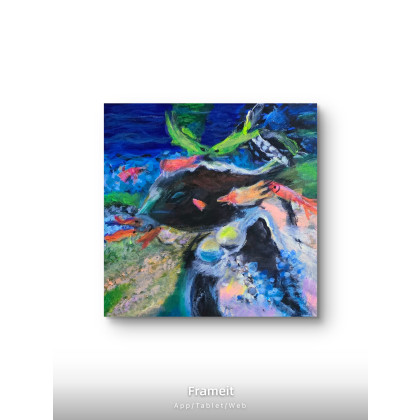 Krystyna Mościszko - obrazy akryl - Underwater 3 foto #1