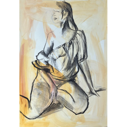 Studio.Sensual - obrazy tech. mieszana - Lady - 100x70 foto #2