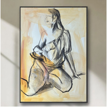 Studio.Sensual - obrazy tech. mieszana - Lady - 100x70 foto #4