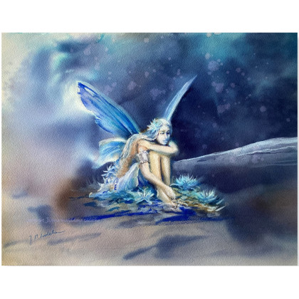 Wspomnienia, sny i myśli, Joanna Magdalena, obrazy akwarela