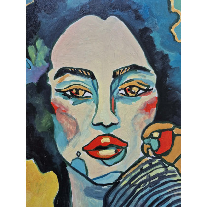 Marlena Kuć - obrazy olejne - złoty ptak foto #1