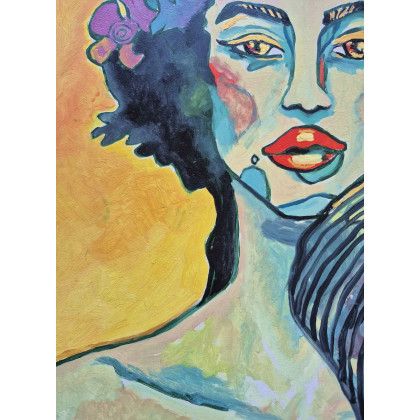 Marlena Kuć - obrazy olejne - złoty ptak foto #2