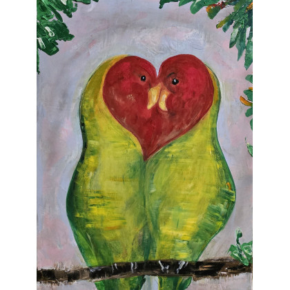 Soulmates, Ewa Mościszko, obrazy akryl