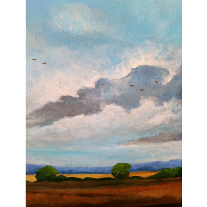 Paulina Lebida - obrazy akryl - W samo południe obraz akrylowy 50/40 cm foto #1