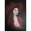 Portret Kobiety w Czerwieni